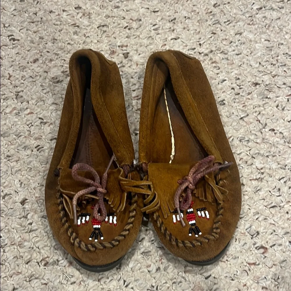 Minnetonka leather moccasin - Picture 1 of 2